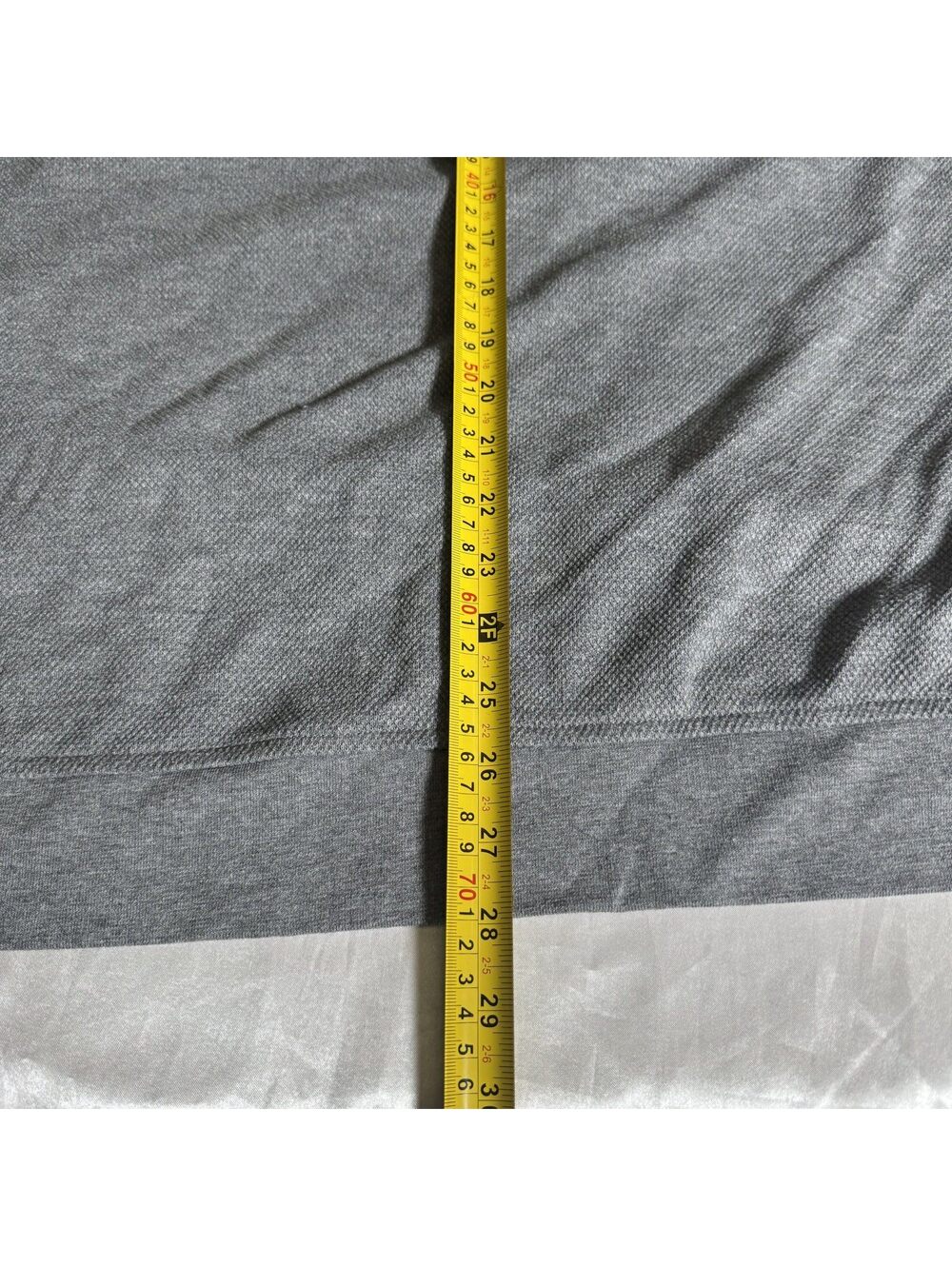 Ted Baker London Mens Textured Quarter Zip Sweater Gray Size 7 XL - Picture 8 of 8